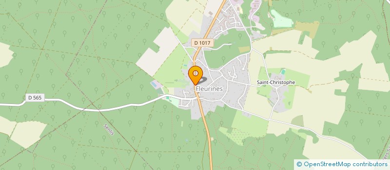 localisation de l'entreprise 7700 PRODUCTIONS  FLEURINES