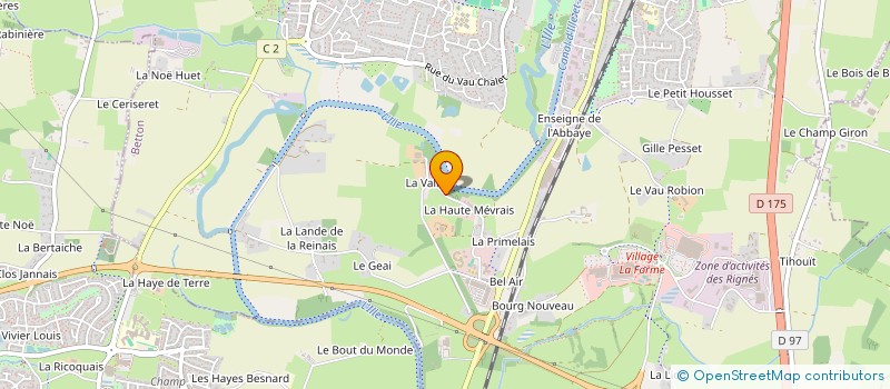 localisation de l'entreprise 77001 LIEUSAINT  BETTON