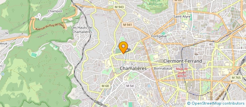 localisation de l'entreprise 779 169 911   CLERMONT-FERRAND