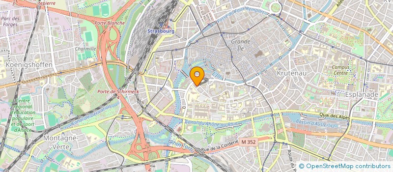 localisation de l'entreprise 77BS à STRASBOURG