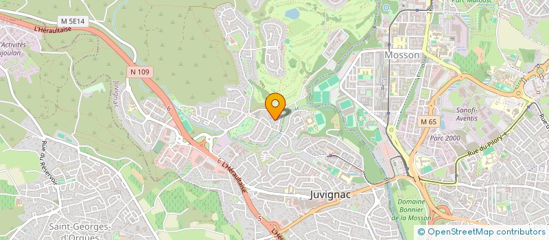 localisation de l'entreprise 77DOYEN HOLDING  JUVIGNAC