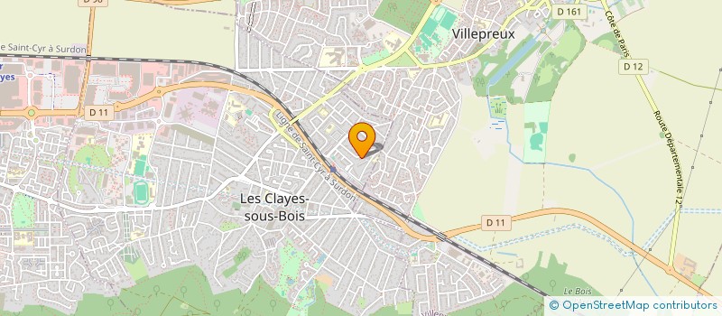 localisation de l'entreprise 78 INVEST à LES CLAYES-SOUS-BOIS