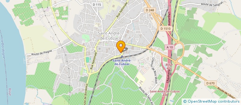 localisation de l'entreprise 781 979 133   SAINT-ANDRE-DE-CUBZAC
