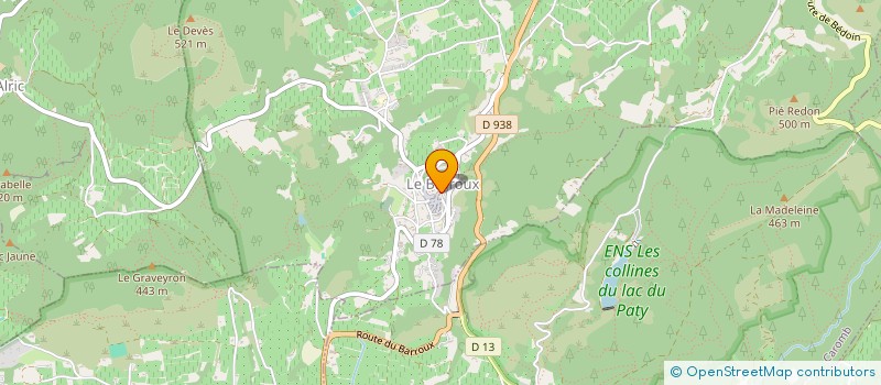 localisation de l'entreprise 783 046 527   LE BARROUX