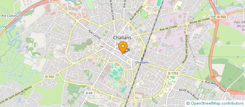 localisation de l'entreprise 786 THAKUR à CHALLANS