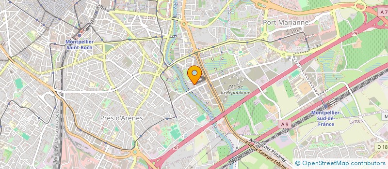 localisation de l'entreprise 788 427 821   MONTPELLIER