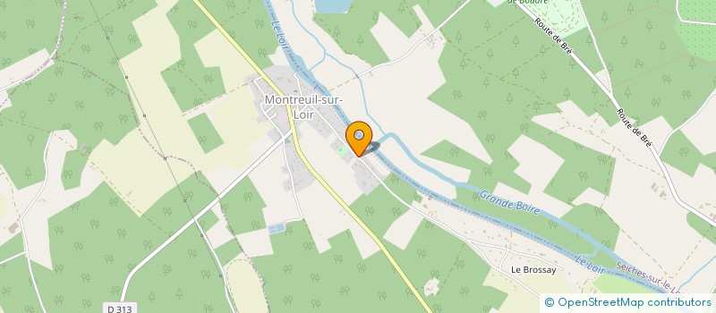 localisation de l'entreprise 788 433 530   MONTREUIL-SUR-LOIR