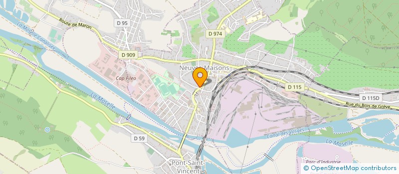 localisation de l'entreprise 788 440 931   SARREGUEMINES