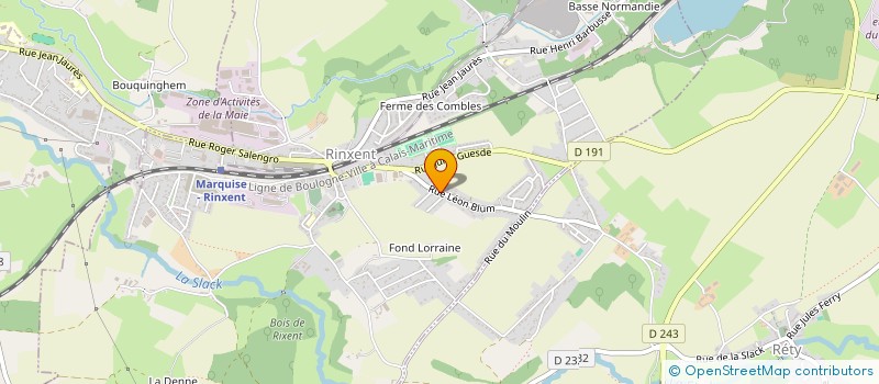 localisation de l'entreprise 788 455 939   WIERRE-EFFROY