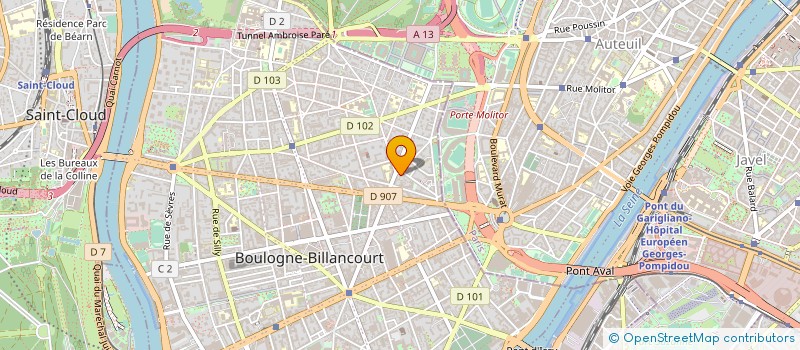 localisation de l'entreprise 788 465 201  à NEUILLY-SUR-SEINE