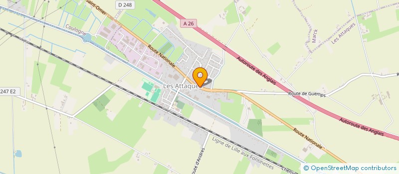 localisation de l'entreprise 788 481 646   CALAIS