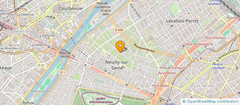 localisation de l'entreprise 788 504 017 à NEUILLY-SUR-SEINE