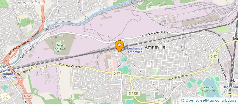 localisation de l'entreprise 788 522 860   AMNEVILLE