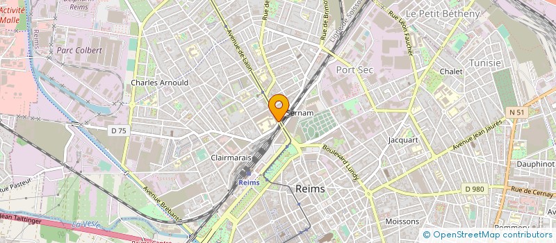 localisation de l'entreprise 788 531 184   REIMS