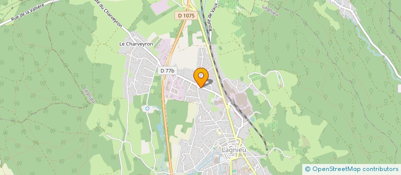 localisation de l'entreprise 788 532 562   LAGNIEU