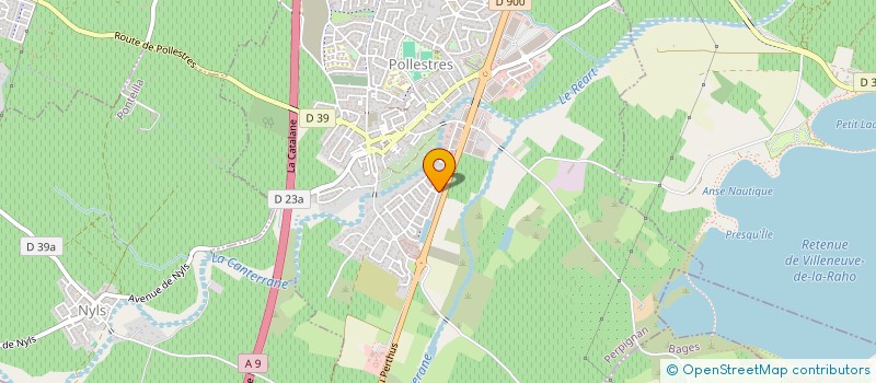 localisation de l'entreprise 788 540 573   POLLESTRES