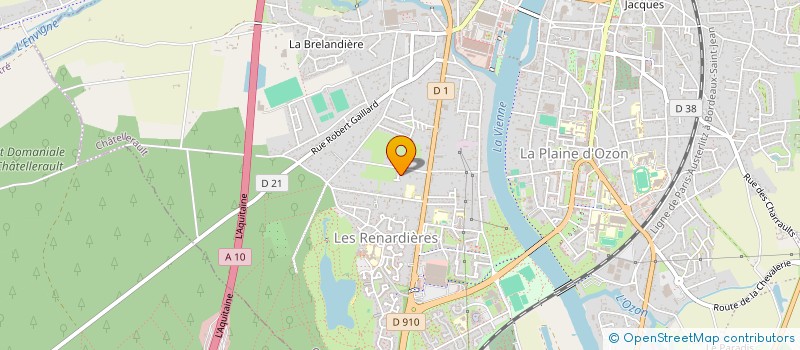 localisation de l'entreprise 788 541 027   CHATELLERAULT