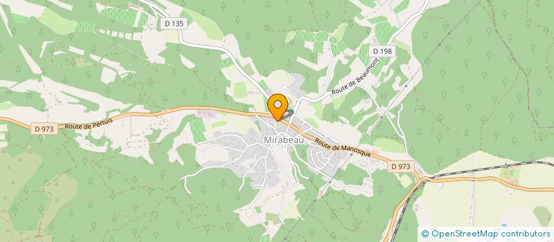 localisation de l'entreprise 788 549 053   MIRABEAU