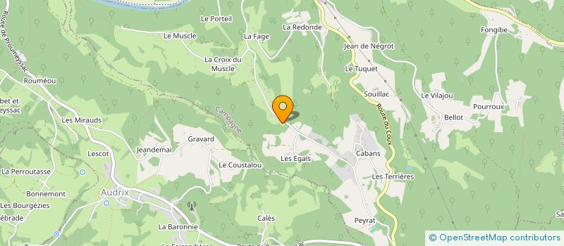 localisation de l'entreprise 788 555 696 à ESCLAGNE