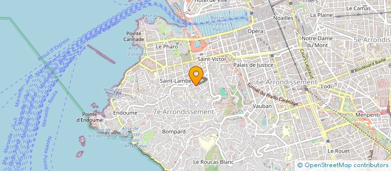localisation de l'entreprise 788 590 453 à MARSEILLE