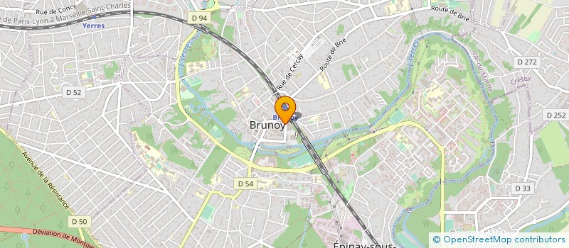 localisation de l'entreprise 788 608 263 à BRUNOY