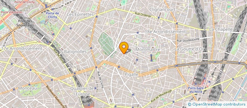 localisation de l'entreprise 788 614 444 à SAINT-OUEN-SUR-SEINE