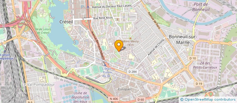 localisation de l'entreprise 788 623 163   CRETEIL