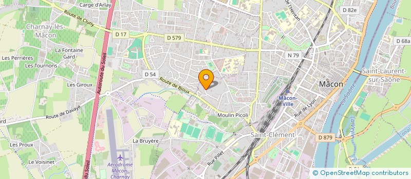 localisation de l'entreprise 788 625 952   MACON