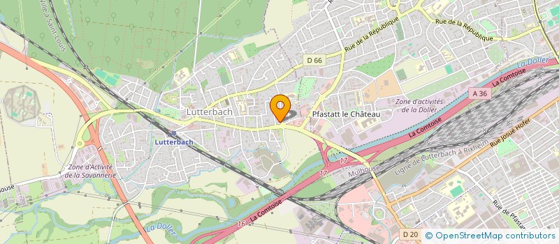 localisation de l'entreprise 788 632 875   LUTTERBACH