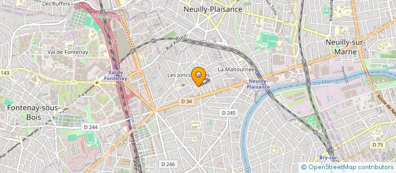 localisation de l'entreprise 788 633 725   LE PERREUX-SUR-MARNE