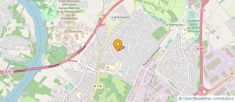 localisation de l'entreprise 788 646 982 à NANTES