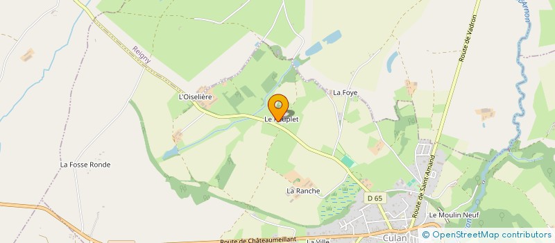 localisation de l'entreprise 788 651 156   CULAN