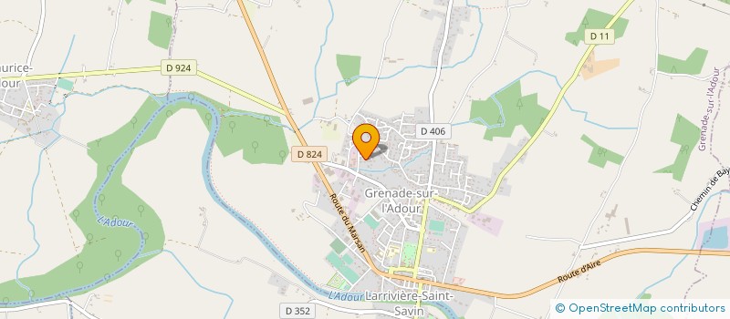 localisation de l'entreprise 788 663 656   GRENADE-SUR-L'ADOUR