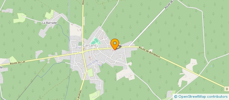 localisation de l'entreprise 788 681 062   CARCANS