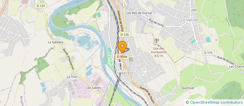 localisation de l'entreprise 788 692 671   ABREST