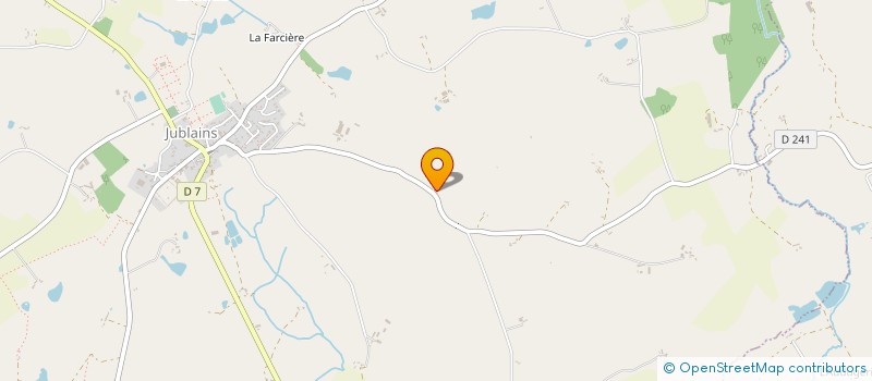 localisation de l'entreprise 788 712 792   JUBLAINS