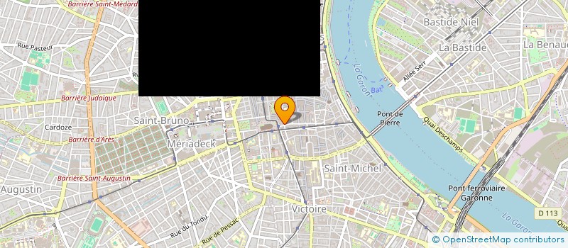 localisation de l'entreprise 788 733 624 à BORDEAUX