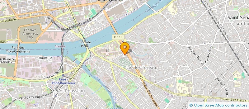 localisation de l'entreprise 788 733 780 à VERTOU