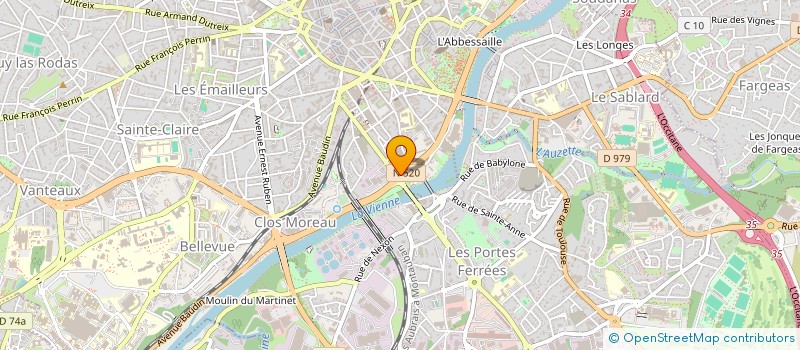 localisation de l'entreprise 788 747 574   LIMOGES