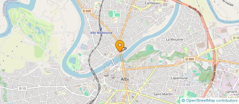 localisation de l'entreprise 788 755 916  à ALBI