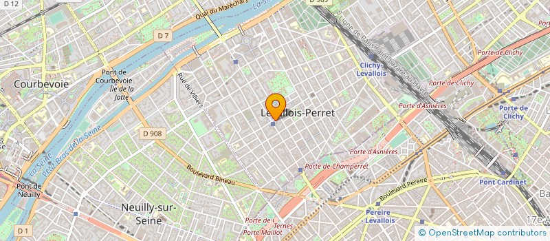 localisation de l'entreprise 788 770 378 à LEVALLOIS-PERRET