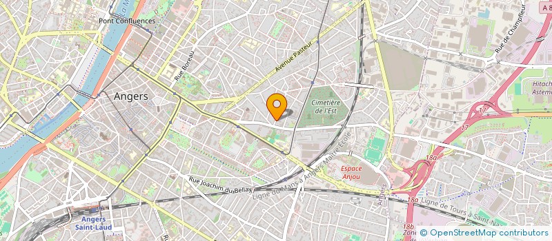 localisation de l'entreprise 788 787 307  à ANGERS