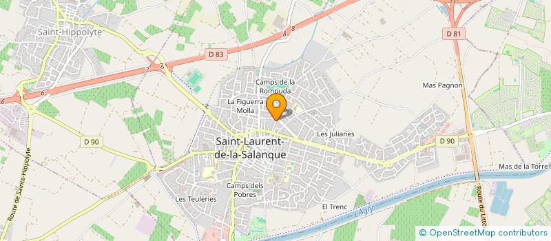 localisation de l'entreprise 788 793 925   SAINT-LAURENT-DE-LA-SALANQUE