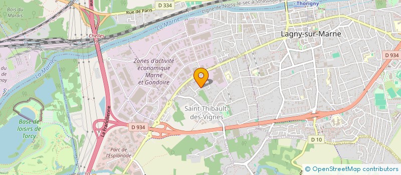 localisation de l'entreprise 788 797 900   SAINT-THIBAULT-DES-VIGNES