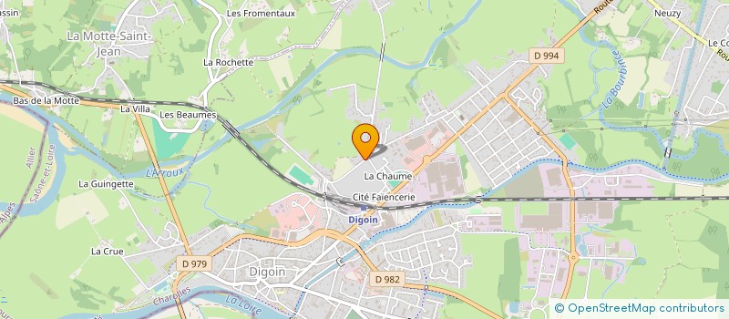 localisation de l'entreprise 788 815 330   DIGOIN