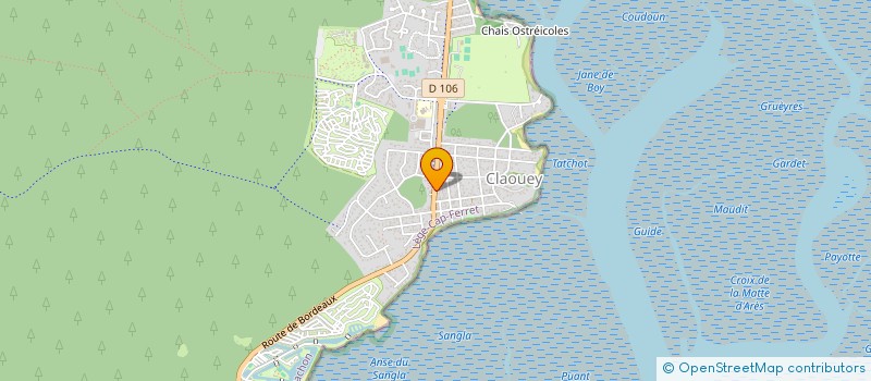 localisation de l'entreprise 788 823 128 à LEGE-CAP-FERRET