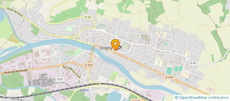 localisation de l'entreprise 788 826 808   JOIGNY