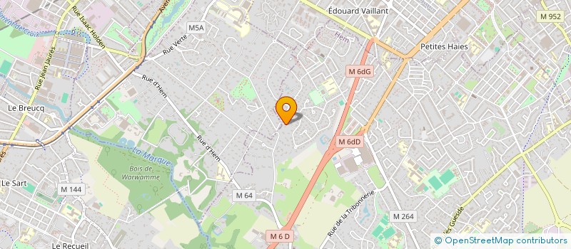 localisation de l'entreprise 788 830 065 à ROUBAIX