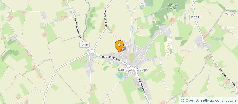 localisation de l'entreprise 788 848 646  à BAILLEUL