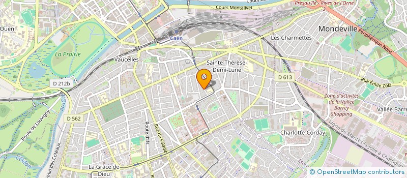 localisation de l'entreprise 788 863 793  à CAEN